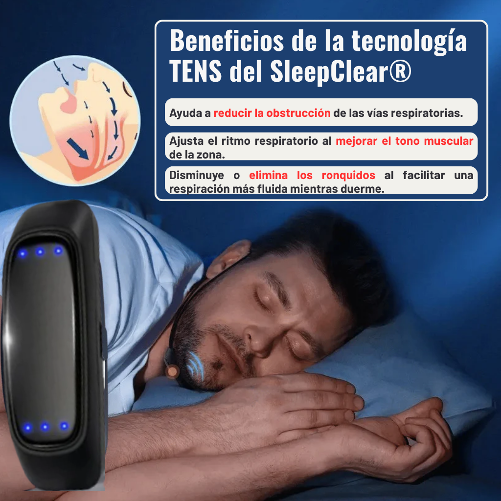 SleepClear ®| Dispositivo Anti-Ronquidos