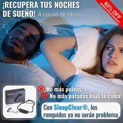 SleepClear ®| Dispositivo Anti-Ronquidos